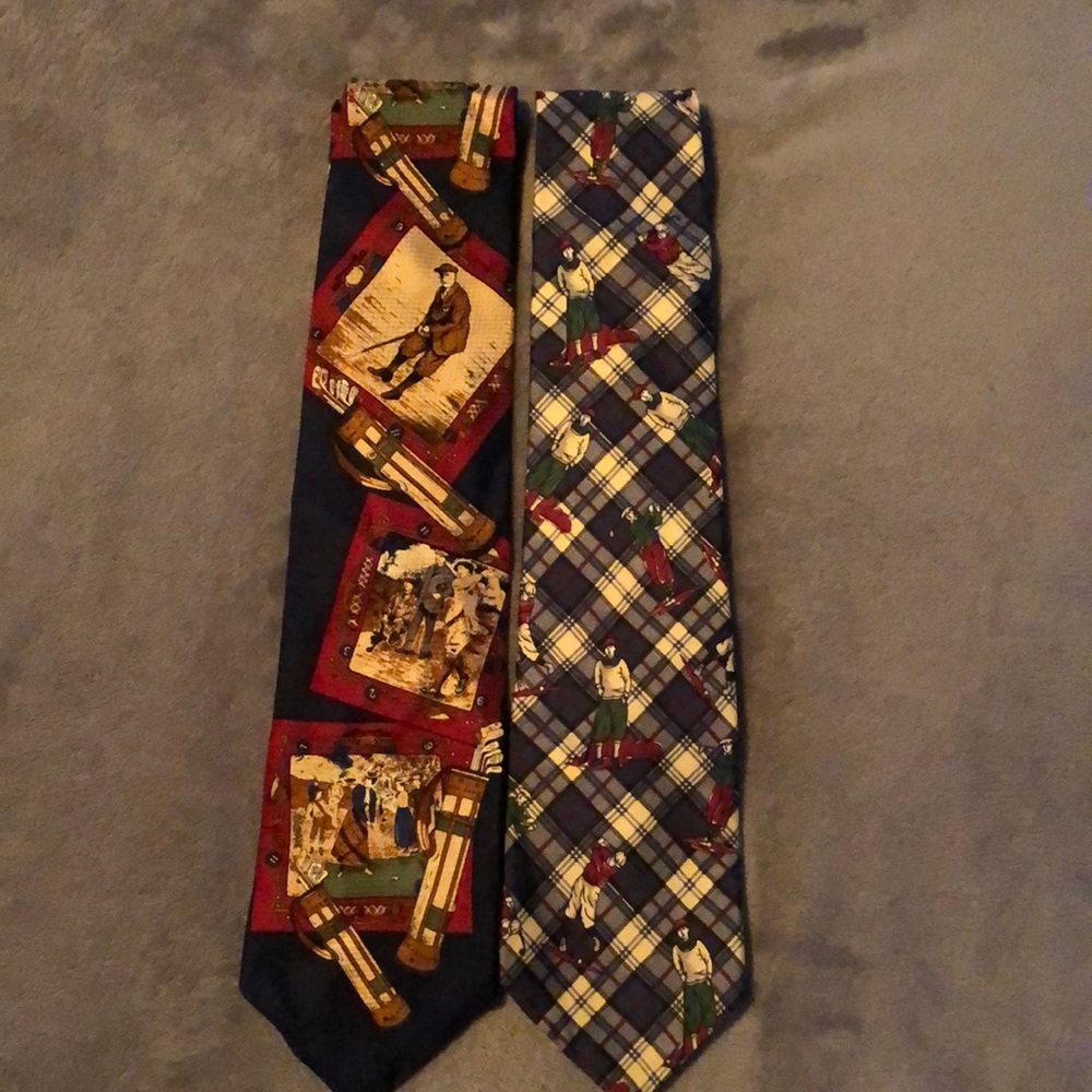 Men’s Golf Print Ties